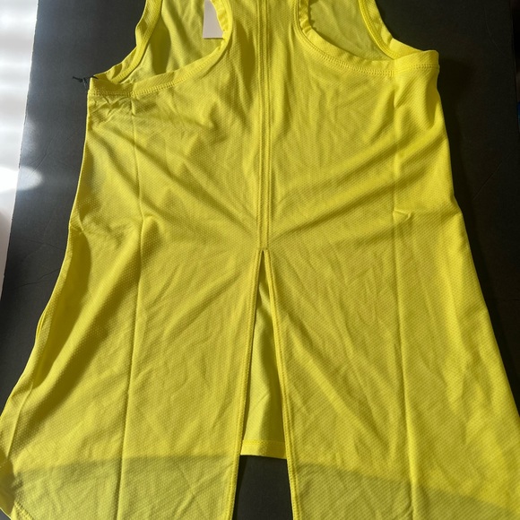 New! Tail Meilani Racerback Tank Yellow sz S - Picture 5 of 6